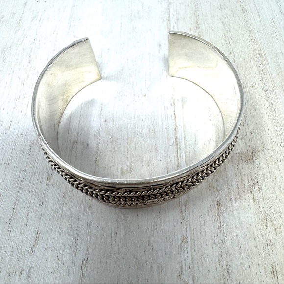 Sterling silver cuff bracelet, 36.2, NWOT - Picture 4 of 13